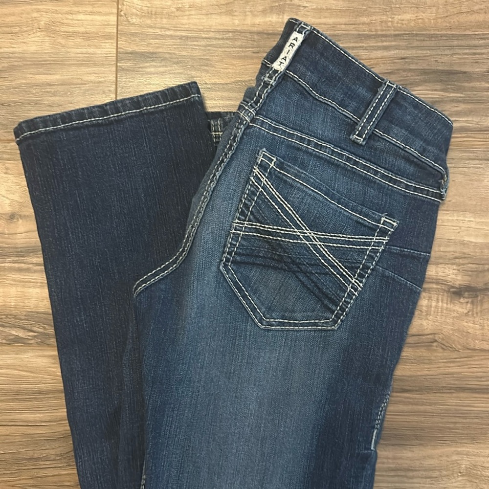 Ariat Real Riding Jeans 26L Mid Rise Straight